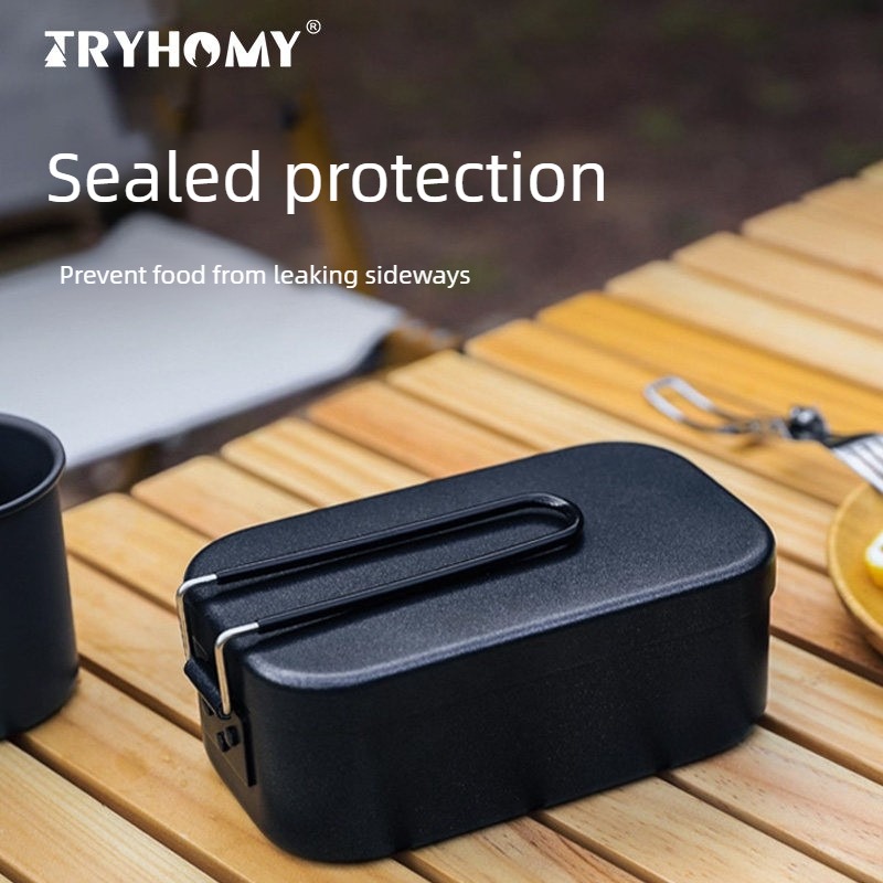 800ML Lunch Box Stainless Alum – Mess Kit Titanium recenzja i cena
