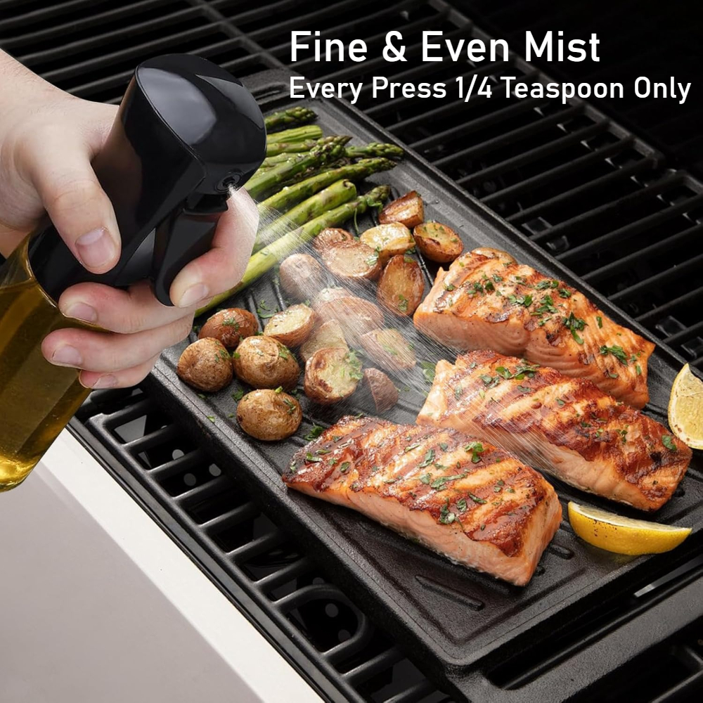 Olive Oil Spray Bottle Reusabl – Camping Cooking Oil recenzja i cena
