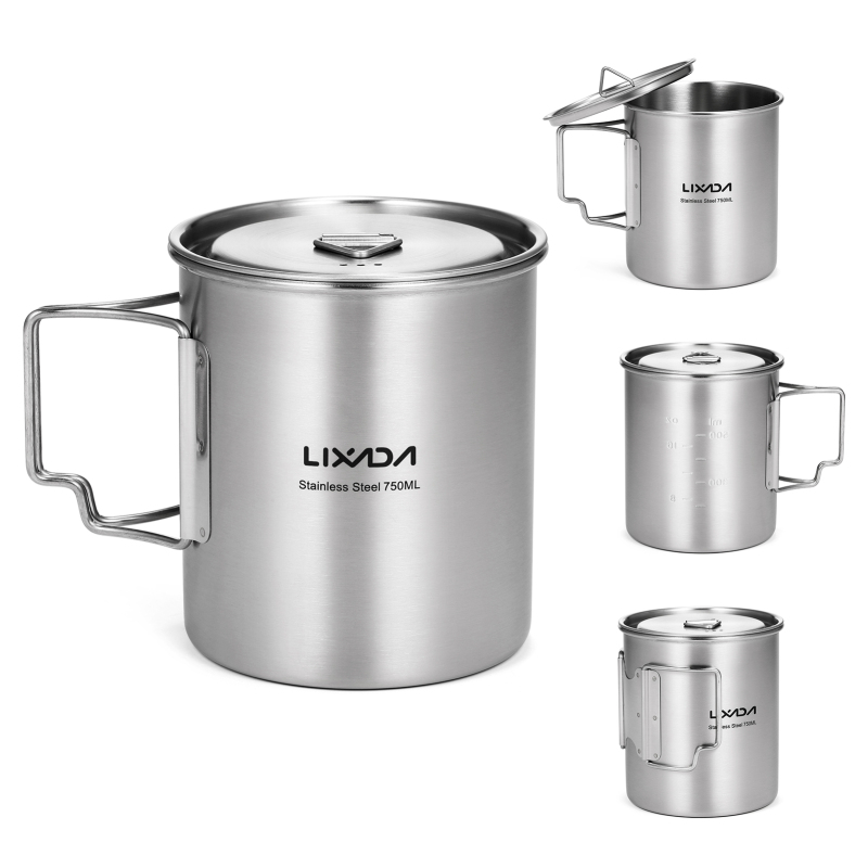 Lixada 750ml Cup Outdoor Stain – Camping Cooking Roll recenzja i cena
