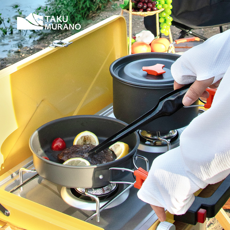Camping Cookware Set Outdoor C – Camping Cooking Basket recenzja i cena