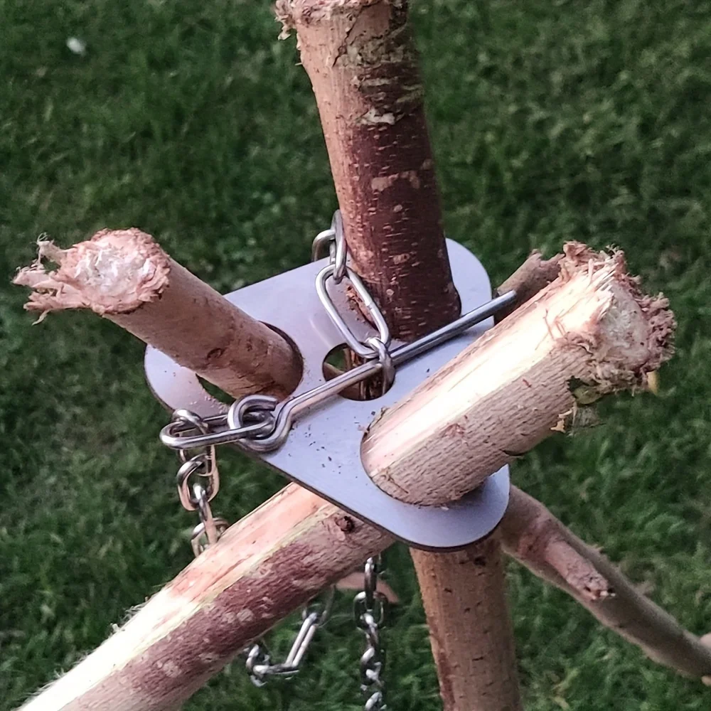 Outdoor BBQ Tripod Portable De – Camping Hanging Cooking Pot recenzja i cena