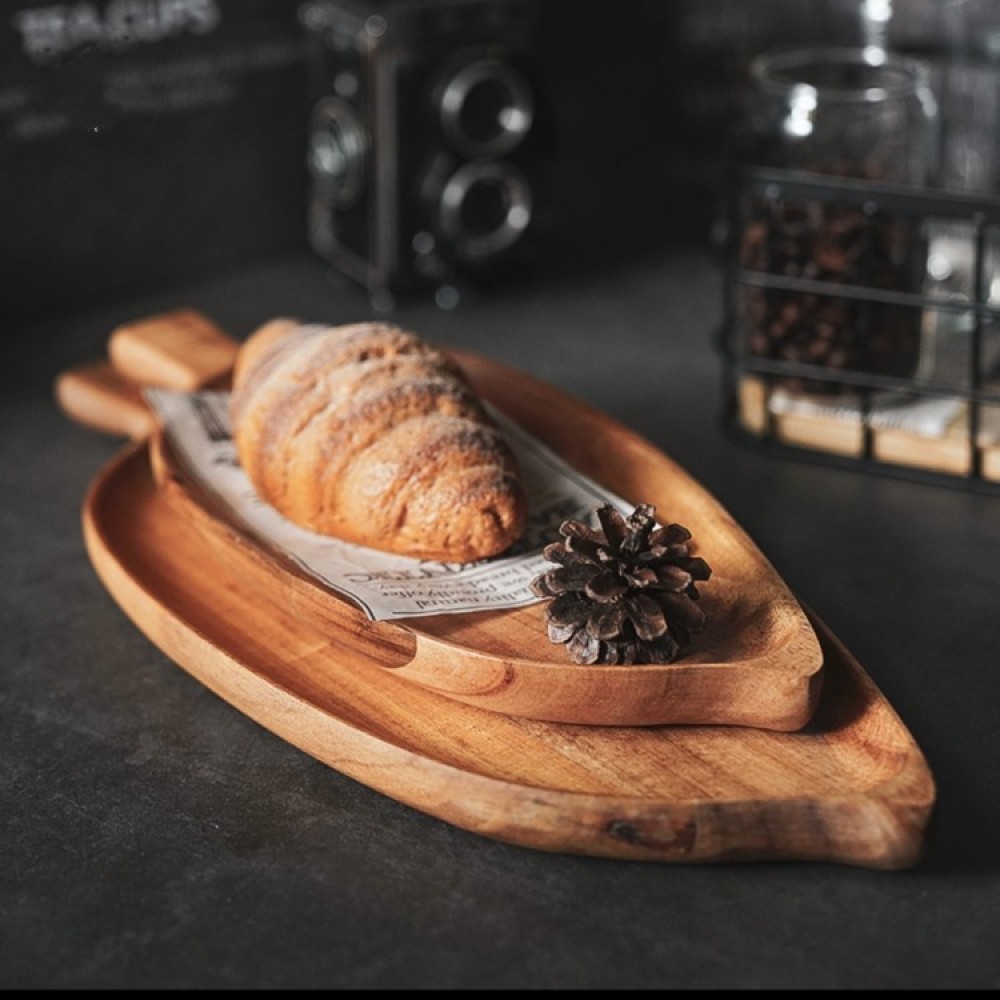 Wooden Leaf Shaped Waterproof  – Camping Cooking Meat recenzja i cena