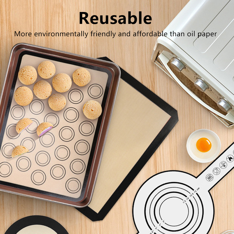 1Pc 42x29.5cm Silicone Baking  – Camping Cooking Mat recenzja i cena