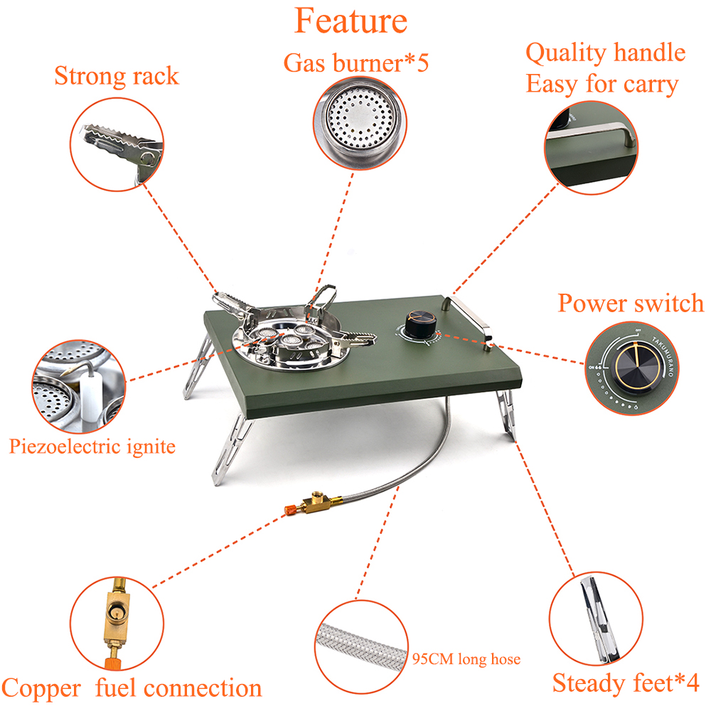 IGT Tabletop Stove 15800W Outd – Camping Cooking Oil recenzja i cena