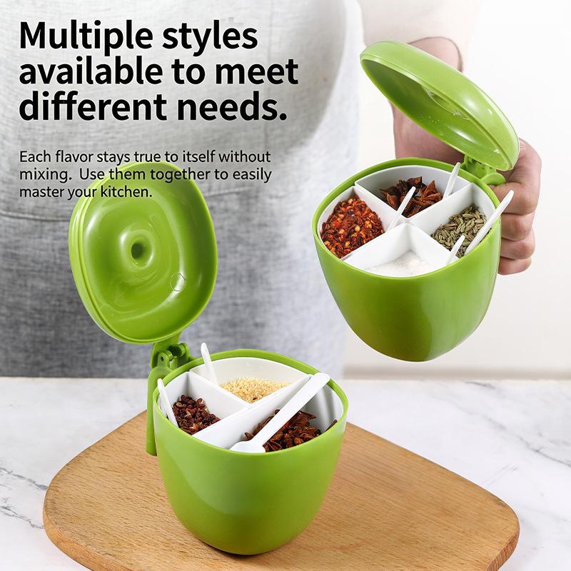 texture4 Compartment Seasoning – Camping Cooking Necessities recenzja i cena