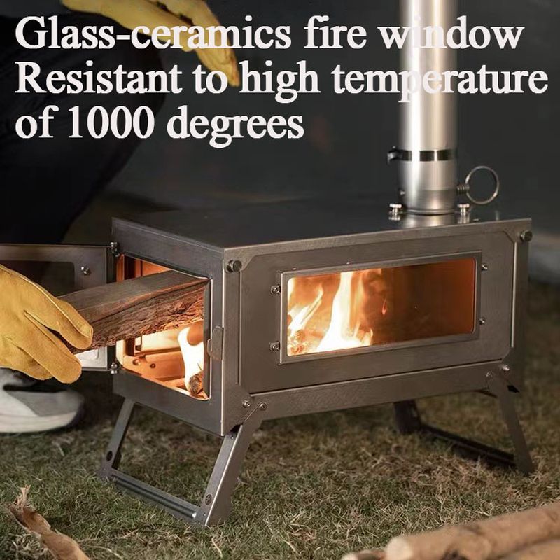 Folding Titanium Fire Wood Hea – Campfire Cooking In Another World recenzja i cena