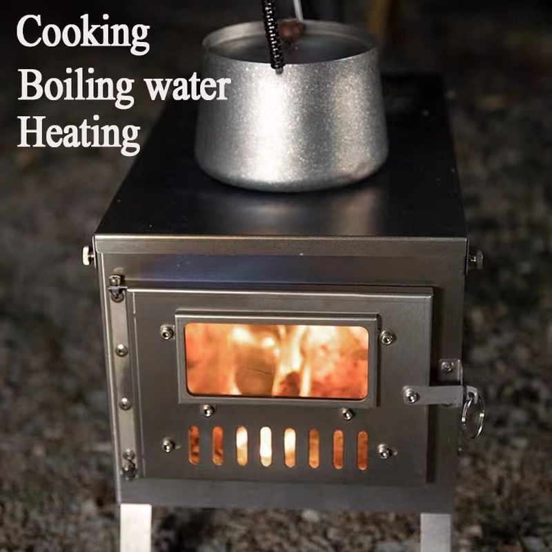 Folding Titanium Fire Wood Hea – Campfire Cooking In Another World recenzja i cena