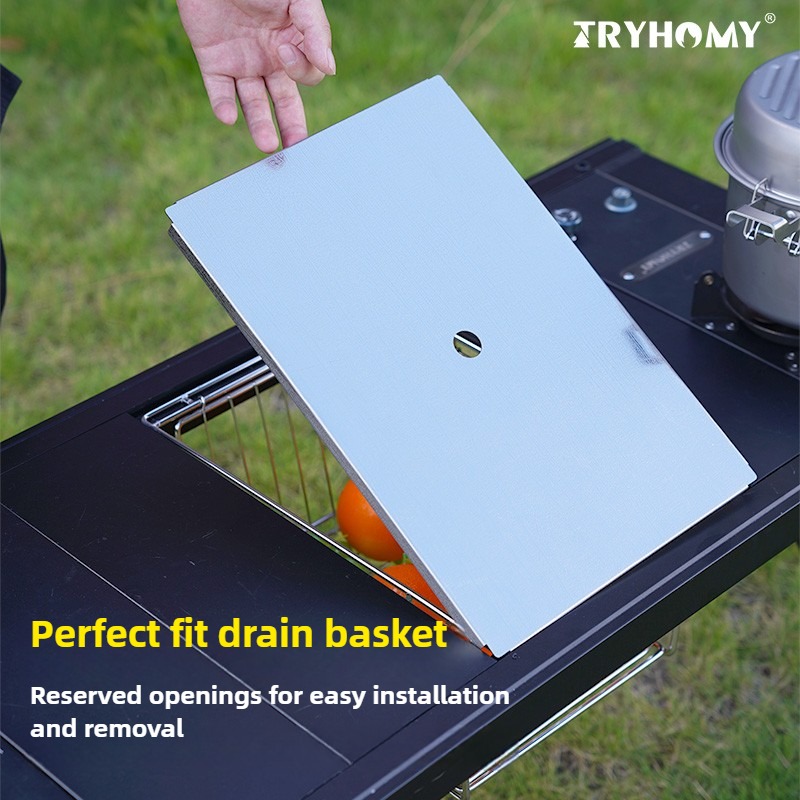 One Unit Drain Basket Cover 3  – Camping Cooking Basket recenzja i cena