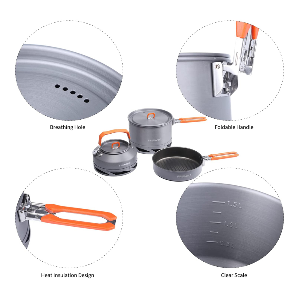 Fire Maple Camping Cookware Ut – Camping Cooking Roll recenzja i cena