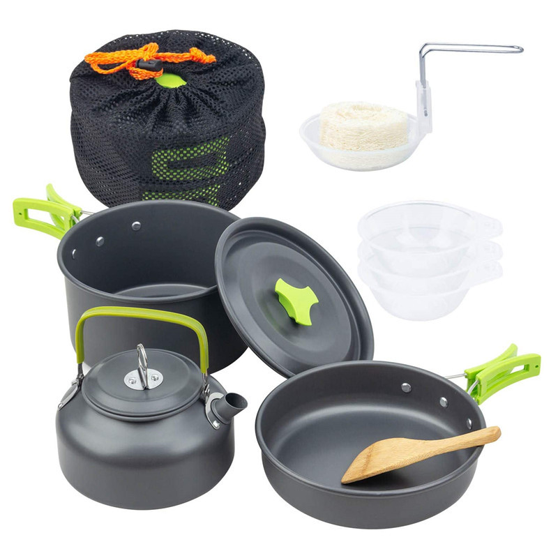 Outdoor Camping Cookware Kit A – Camping Cooking Kit Box recenzja i cena