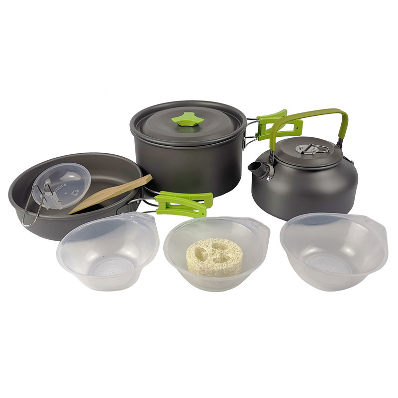 Outdoor Camping Cookware Kit A – Camping Cooking Kit Box recenzja i cena