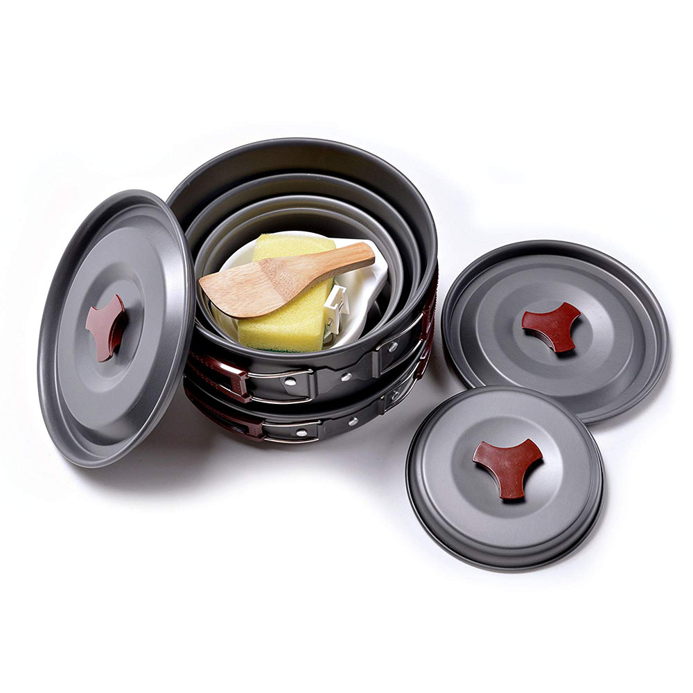 Outdoor Camping Cookware Kit N – Camping Cooking Basket recenzja i cena