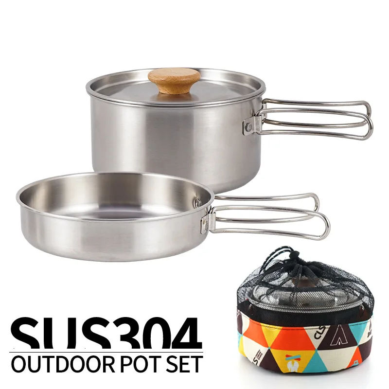 Outdoor Folding Cookware Set S – Camping Cooking Kit Box recenzja i cena