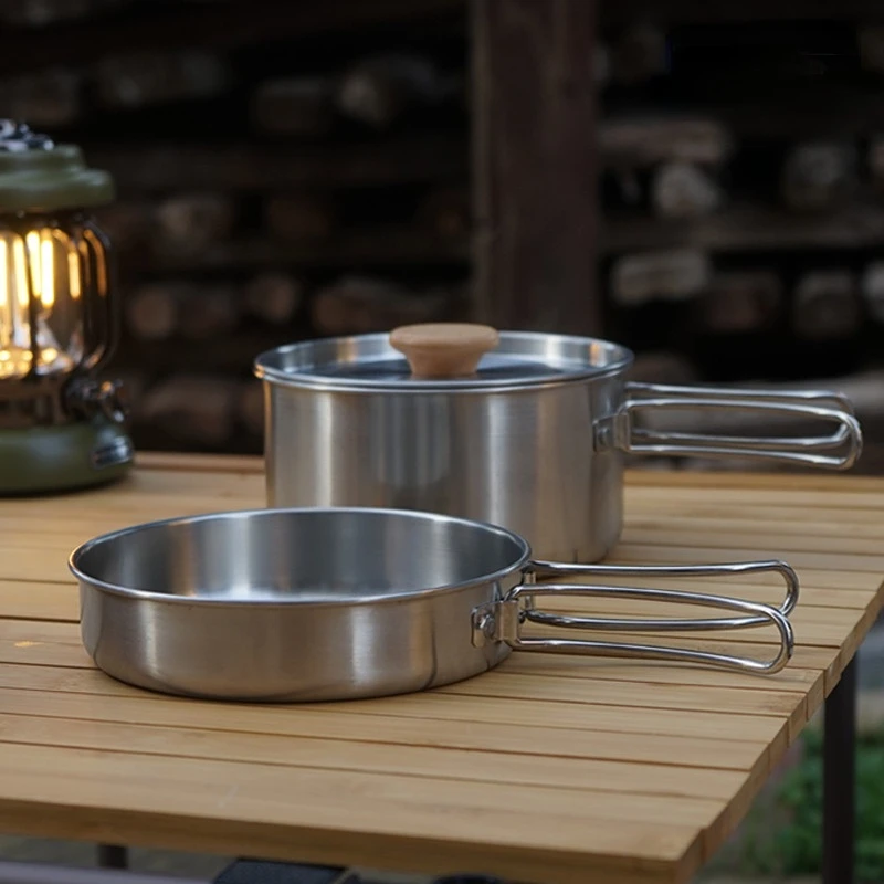 Outdoor Folding Cookware Set S – Camping Cooking Kit Box recenzja i cena