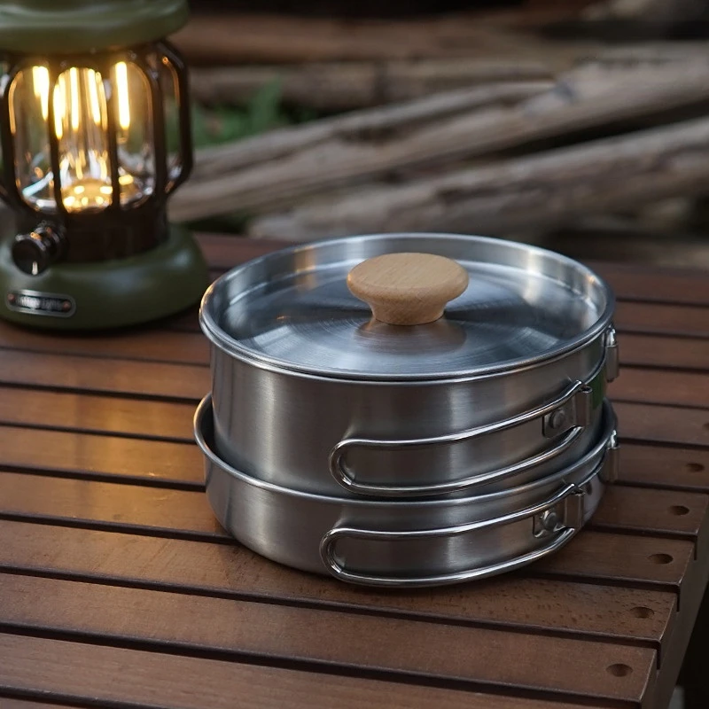 Outdoor Folding Cookware Set S – Camping Cooking Kit Box recenzja i cena