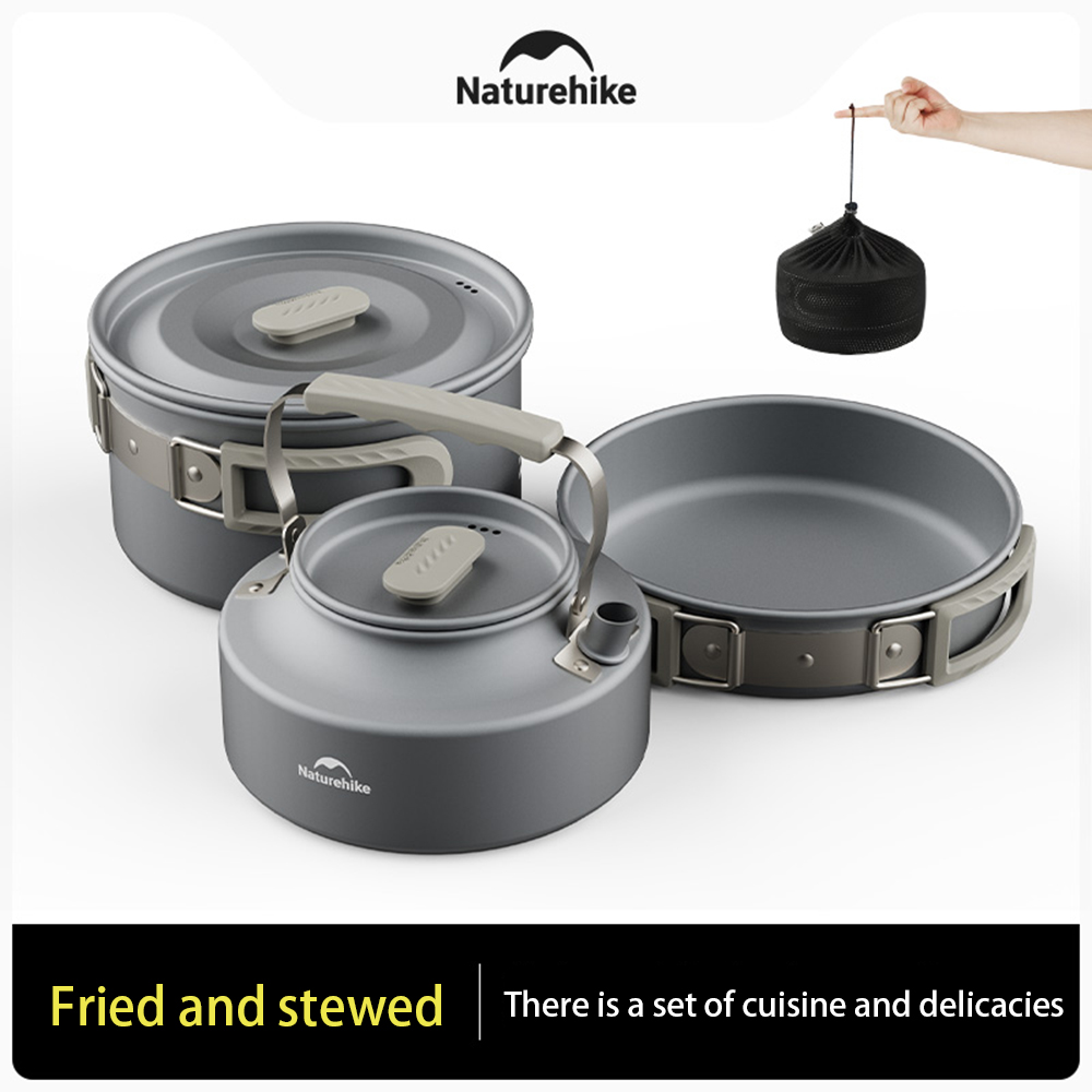 Naturehike Outdoor Pot Set,Cam – Camping Hanging Cooking Pot recenzja i cena
