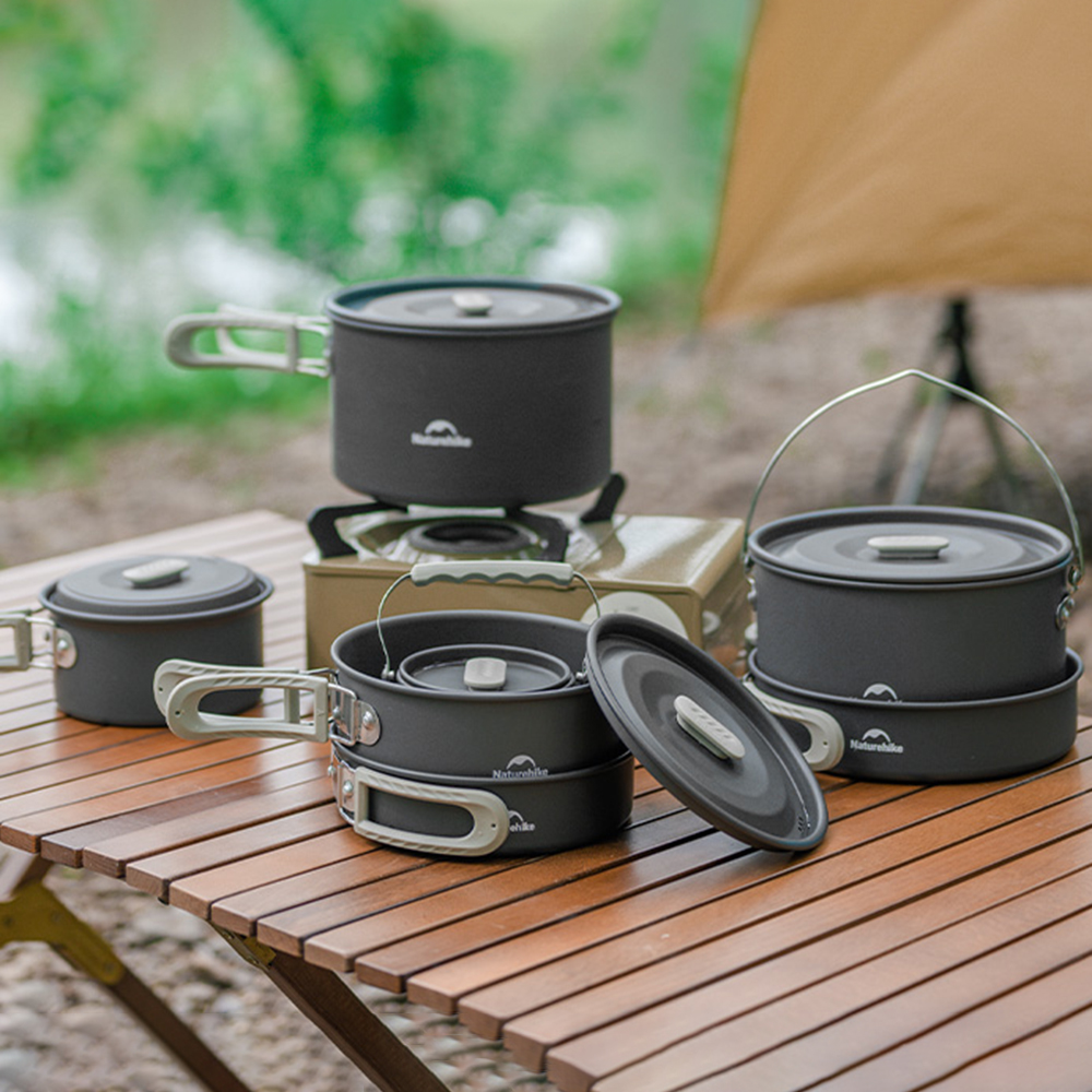 Naturehike Outdoor Pot Set,Cam – Camping Hanging Cooking Pot recenzja i cena