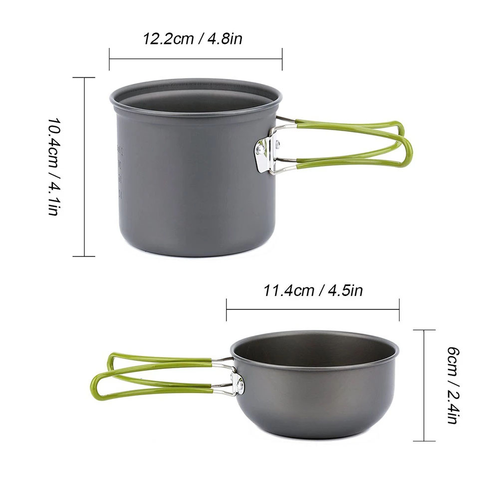 Camping Cookware Kit with Stov – Camping Cooking Roll recenzja i cena