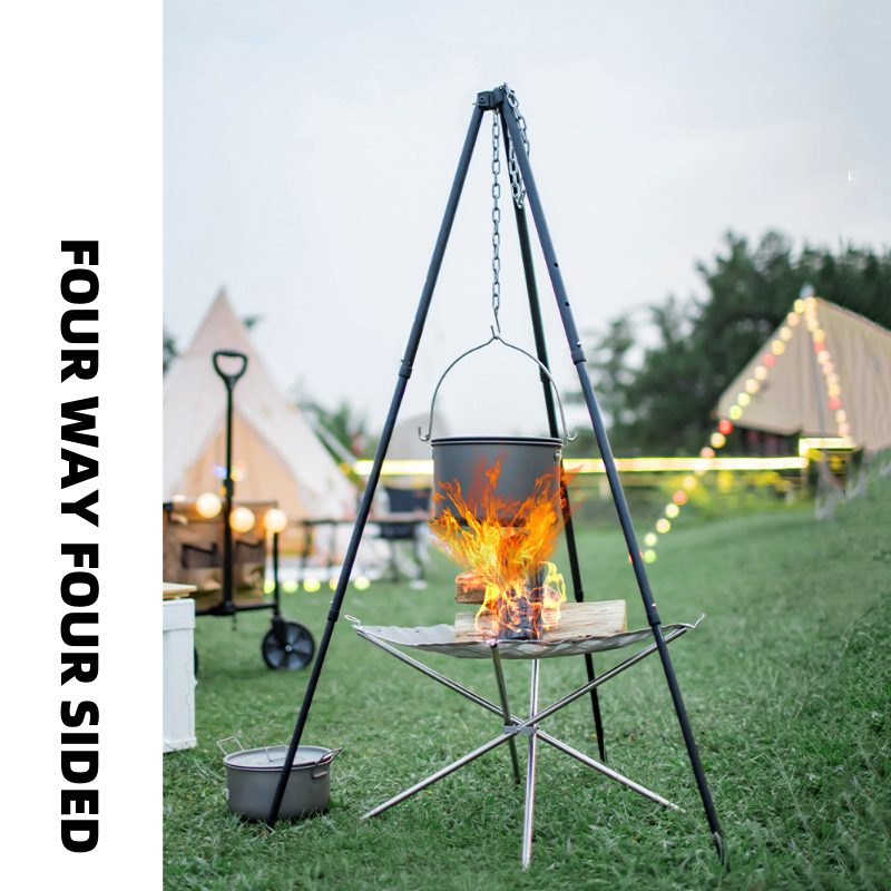 Bumpy Camping 3 to 5 People Co – Camping Hanging Cooking Pot recenzja i cena