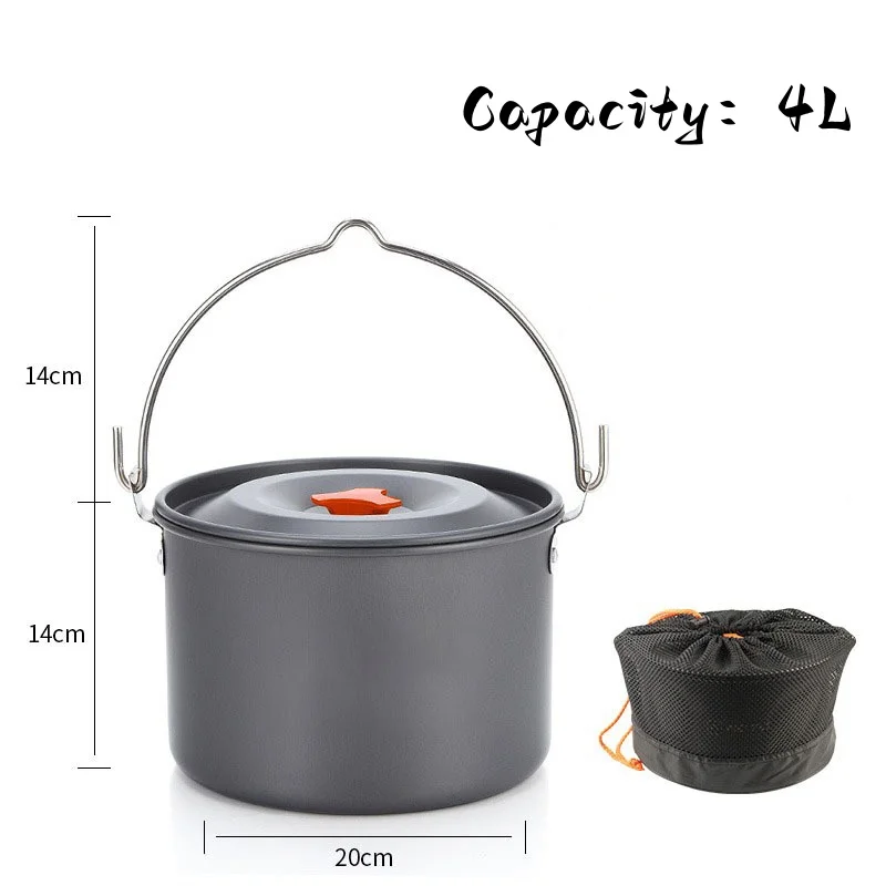 Bumpy Camping 3 to 5 People Co – Camping Hanging Cooking Pot recenzja i cena