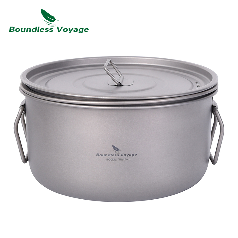 Boundless Voyage Camping Cooki – Mess Kit Titanium recenzja i cena